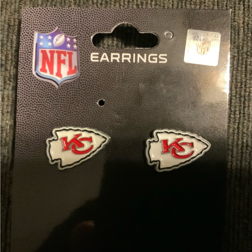 Kansa City Chiefs earrings